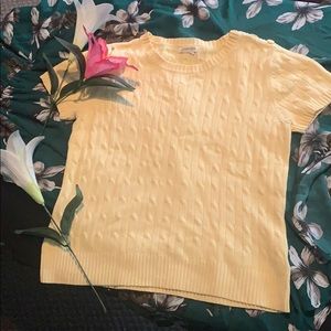 Yellow summer shirt